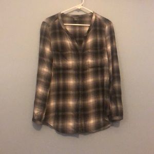 Mandarin Collar Flannel